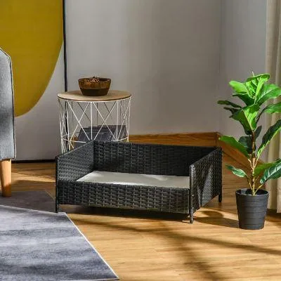 Luxury High Quality Pet Bamboo Pet Furniture Pet Bed Furniture Pet Cat House and Furniture 