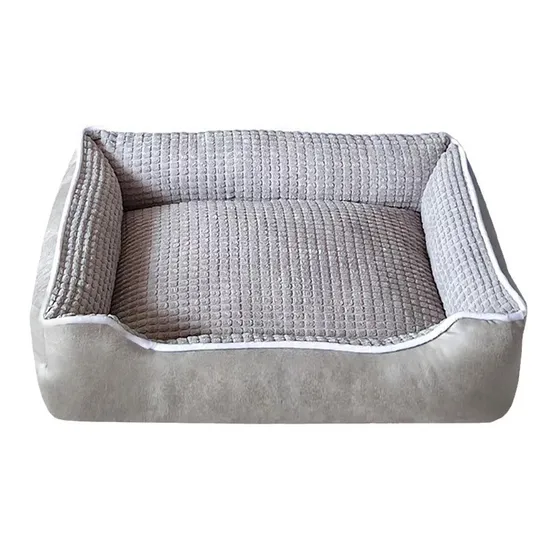Indestructible Chew Proof Large Washable Dog Bed with Removable Cover 